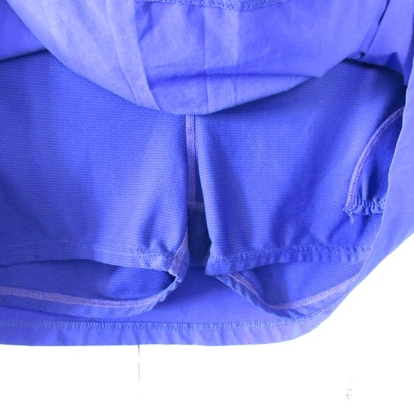 Athleta Vibrant Blue Pleated Skort - Picture 3 of 6